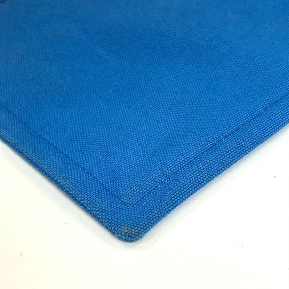 Authentic HERMES The King of Cats MITSOU Mitsu Cat Yachting PM Pouch Canvas Blue - Picture 11 of 12